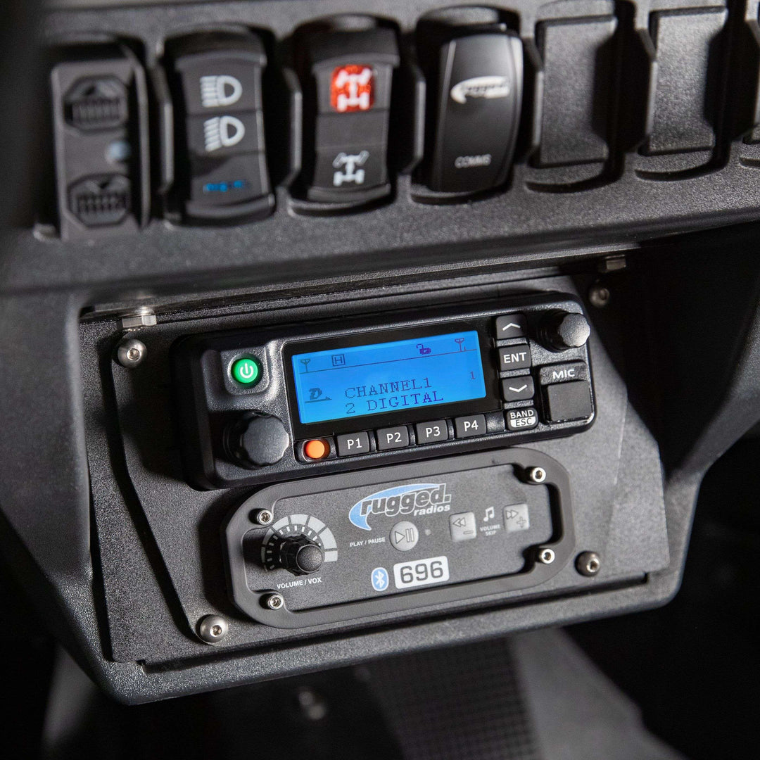 Polaris XP1 Mount Kit for Rugged Radios and Intercom - Icom F5021