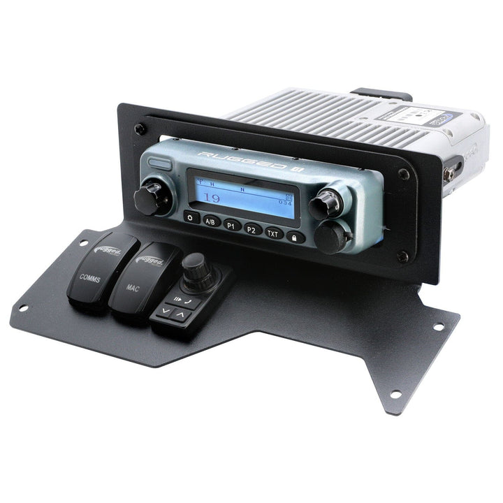 Polaris Xpedition Complete Communication Kit with Bluetooth Intercom and 2-Way Radio - 696 PLUS Remote Head Intercom / M1 VHF Business Band