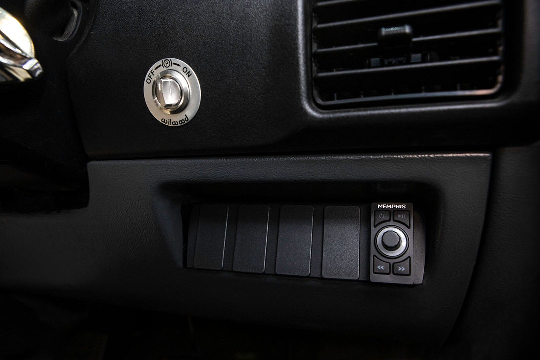 Rocker Switch Panel for OBS Ford Bronco F150 and F250 Lower Dash