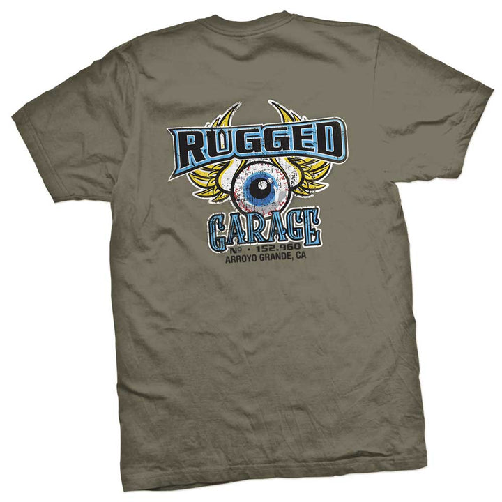 Rugged Radios GARAGE T-Shirt - Grey - XX Large