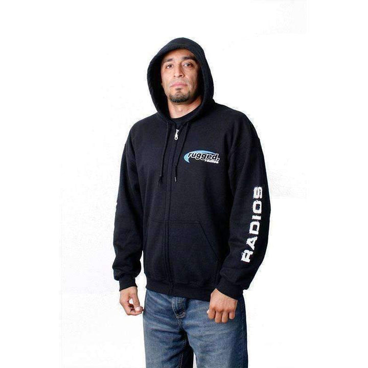 Rugged Radios Zip-Up Hoodie - XXL