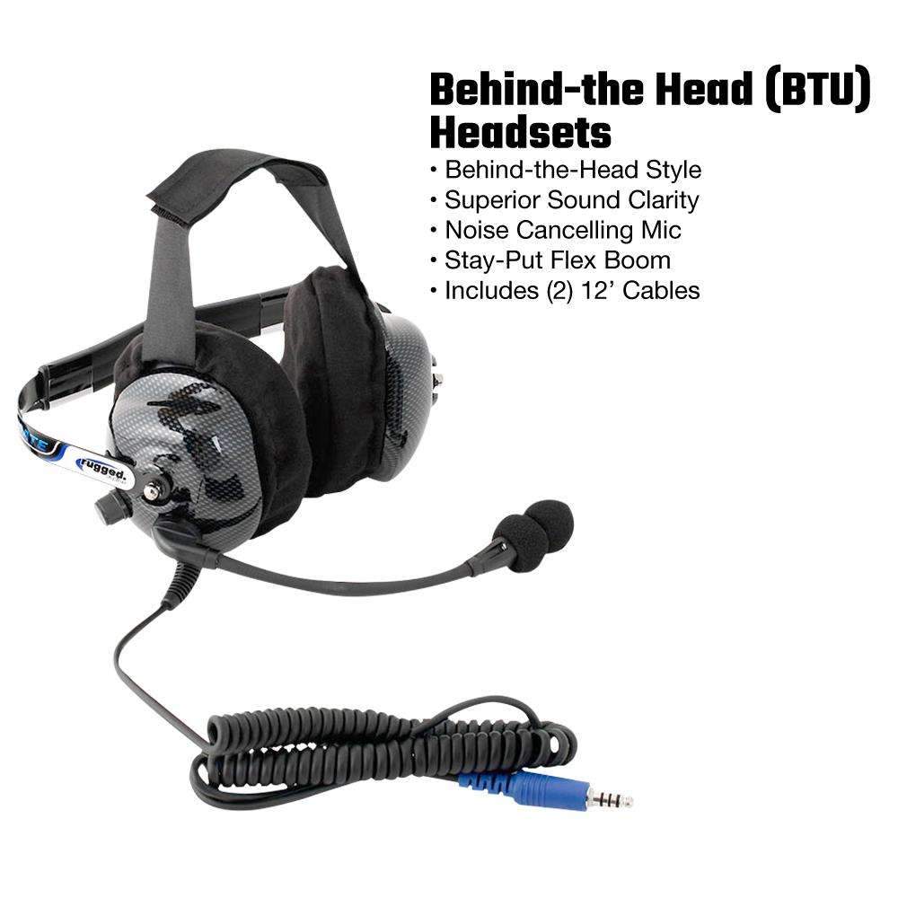 Single Seat Kit with Digital Radio - Over-the-Head H22 Ultimate Headset