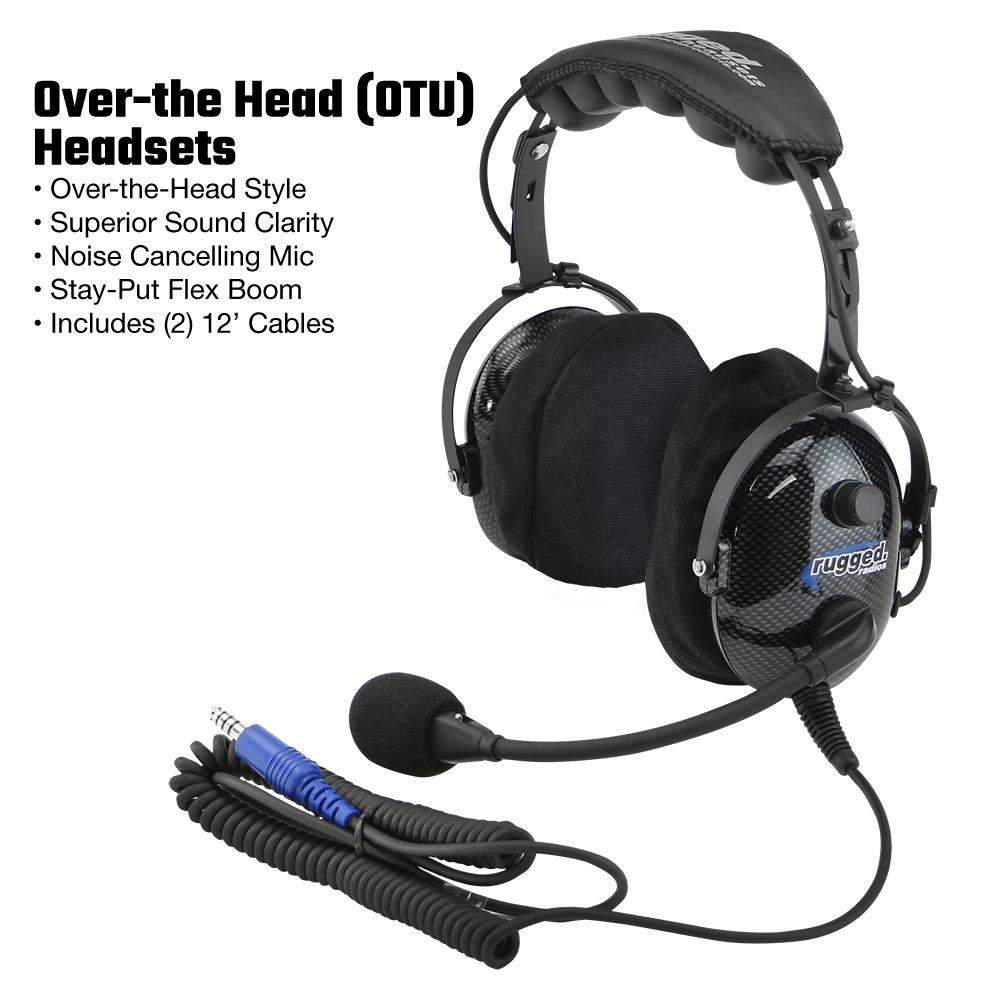 Single Seat Kit with Digital Radio - Behind-the-Head H42 Ultimate Headset