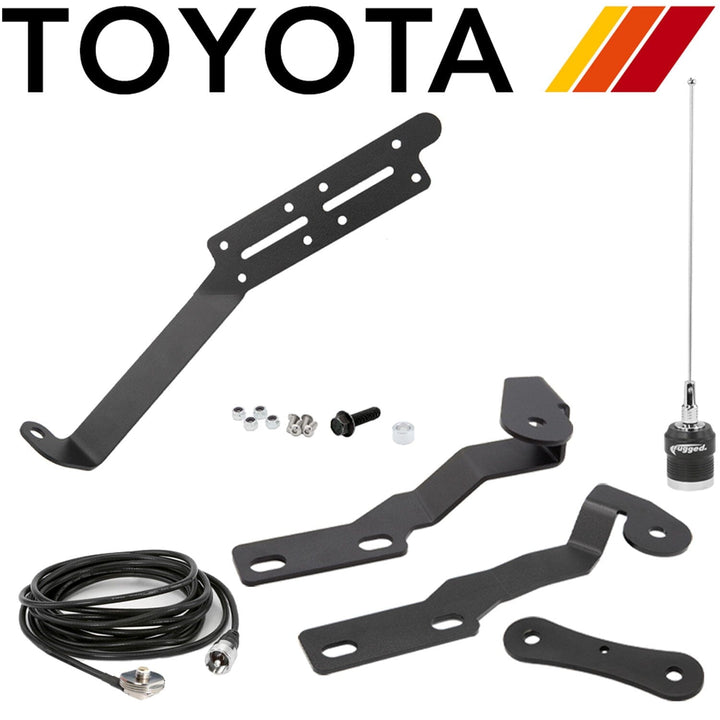 Toyota Tacoma 4Runner Sequoia Lexus Two-Way GMRS Mobile Radio Kit - GMR25 Waterproof