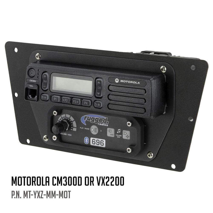 Yamaha YXZ Multi-Mount - Motorola CM300D and Motorola/Vertex VX2200