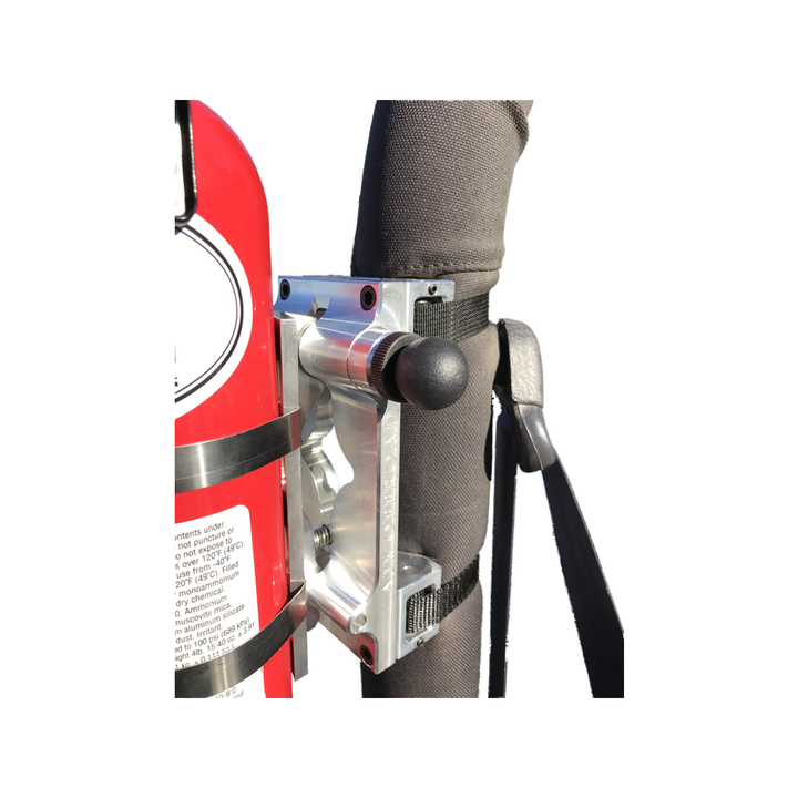 Quick Shot Fire Extinguisher Mount - Quick Release - Truck, Jeep, ATV, SXS Part