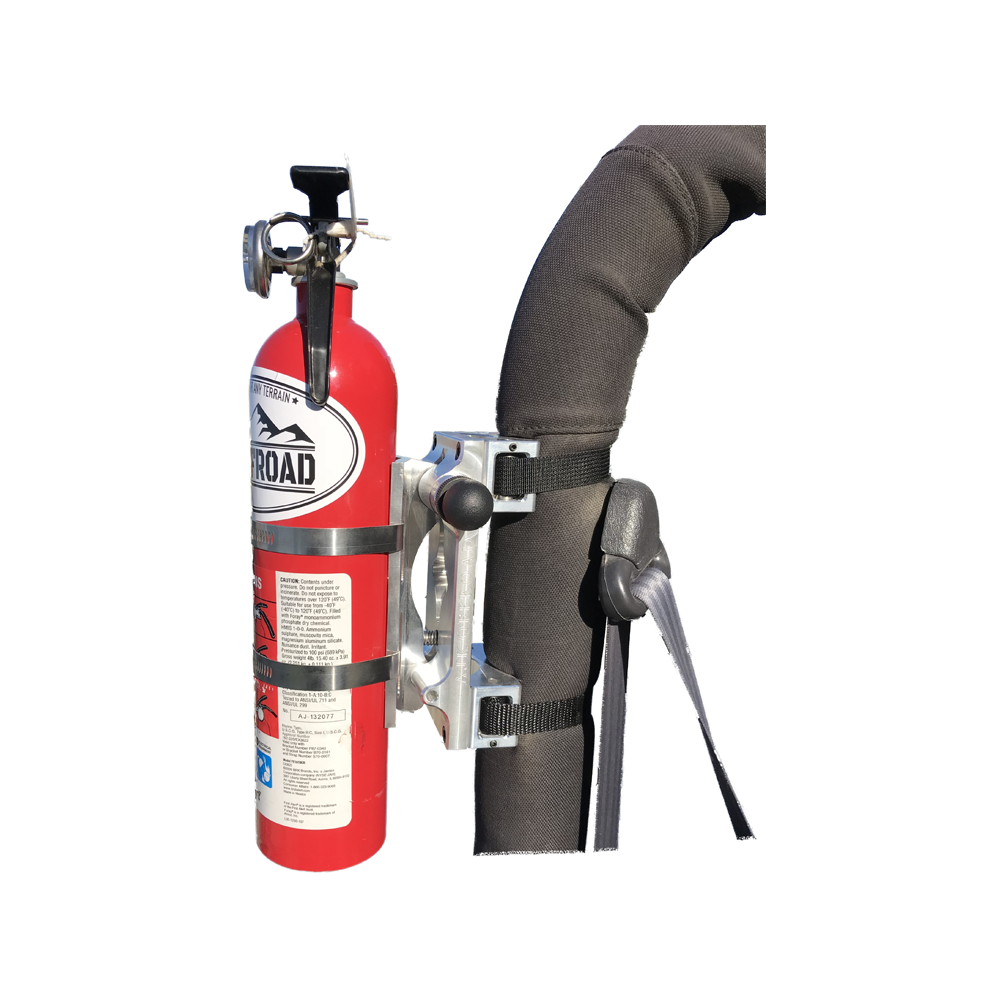 Quick Shot Fire Extinguisher Mount - Quick Release - Truck, Jeep, ATV, SXS Part