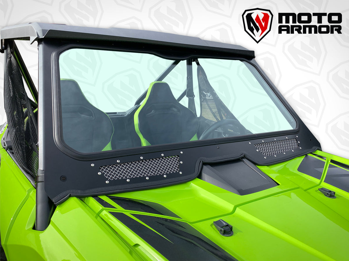 Vented Full Glass Windshield for Honda Talon