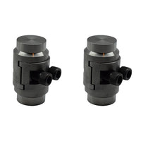 Tubing Disconnect - 2 Pack - Interlocking Tubing Coupler - Off Road Trucks, Jeeps, ATV, SXS  AJK Offroad 1.50"  