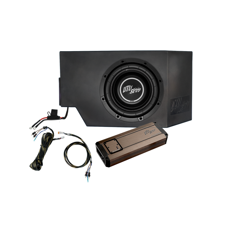 Can-Am® Defender 1200W Single Driver Side 10" Subwoofer Kit | UTVS-DEF-SUB-1200-DRIVER