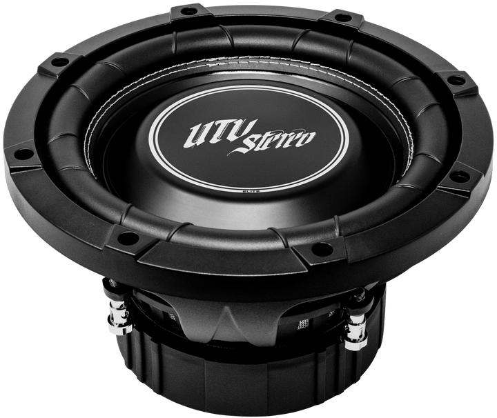 UTV Stereo Elite black subwoofer speaker