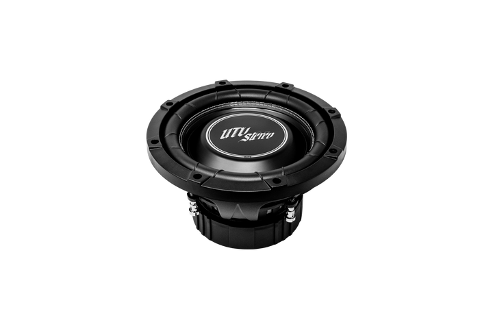 UTV Stereo Elite series black subwoofer speaker