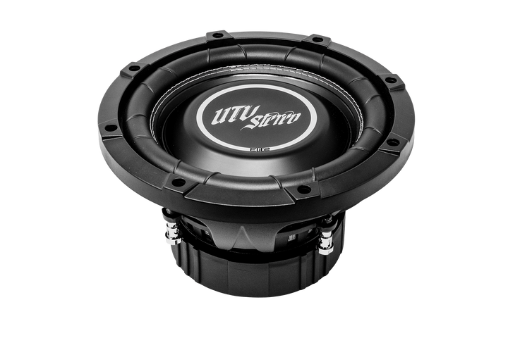 UTV Stereo Elite series black subwoofer speaker