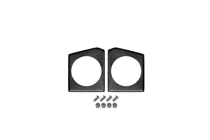 UTV Stereo speaker mounting plates with included mounting hardware