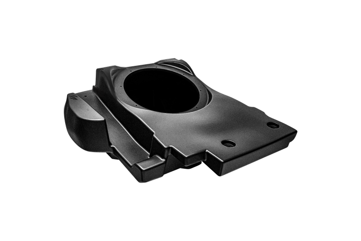 UTV Stereo black molded plastic subwoofer enclosure