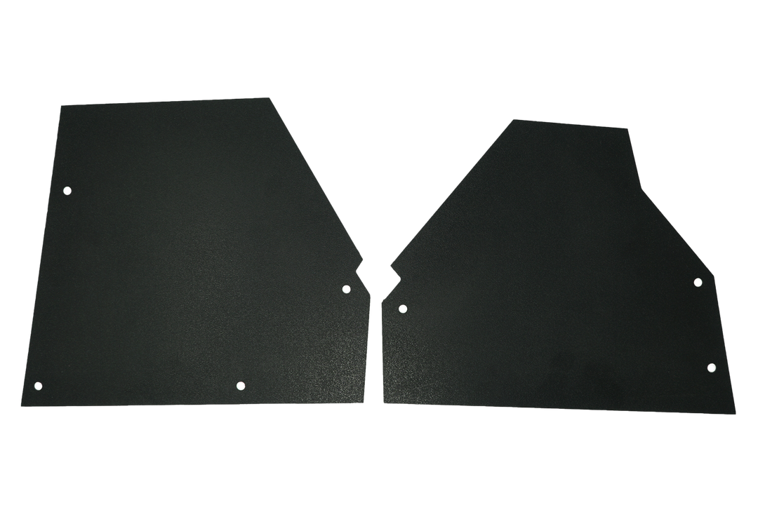 UTV Stereo black plastic kick panels for vehicle interior