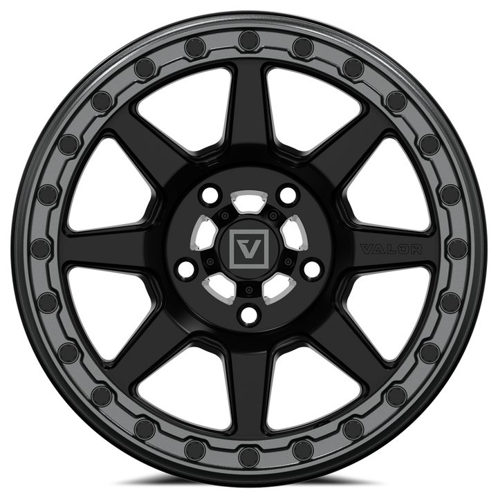 V13 Satin Black UTV Beadlock - Valor Offroad