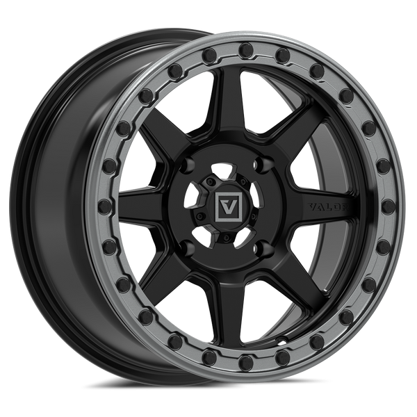V13 Satin Black UTV Beadlock - Valor Offroad
