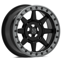V13 Satin Black UTV Beadlock - Valor Offroad