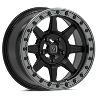 V13 Satin Black UTV Beadlock - Valor Offroad