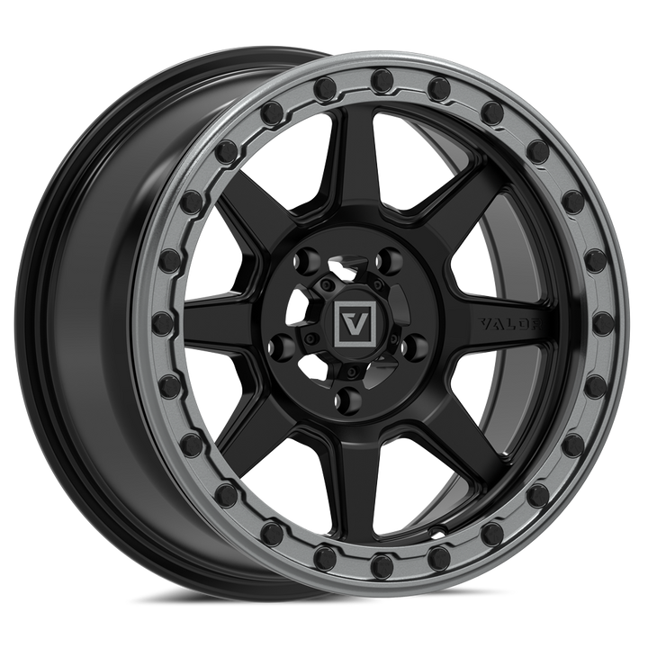 V13 Satin Black UTV Beadlock - Valor Offroad
