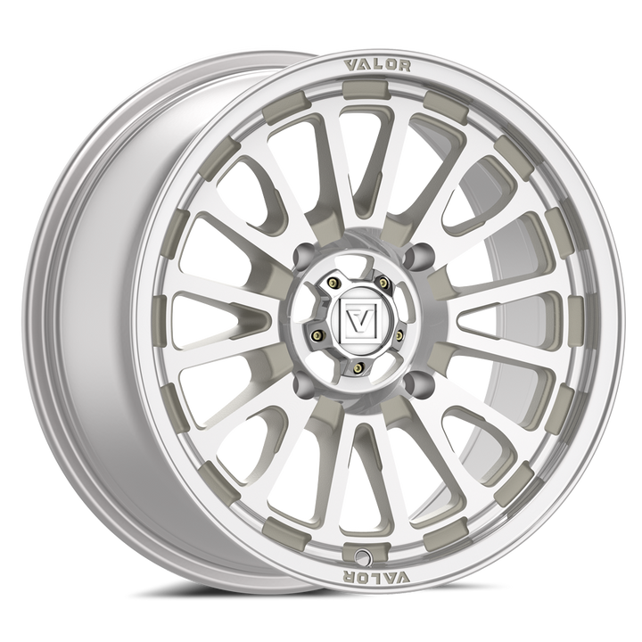 V14 Raw Machined UTV Wheel - Valor Offroad