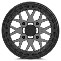 V07 Satin Graphite UTV Beadlock - Valor Offroad