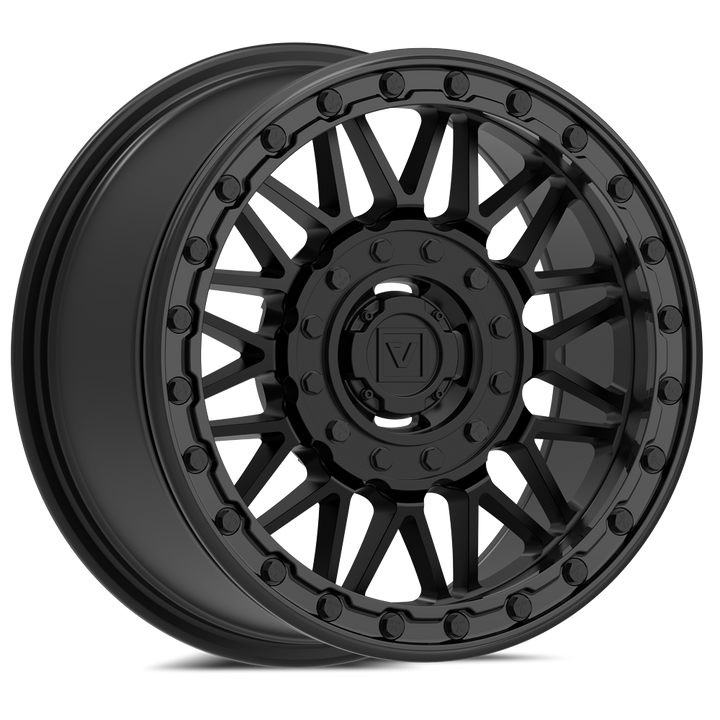 V08 Satin Black UTV Beadlock - Valor Offroad
