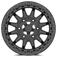 V09 Brushed Charcoal UTV Beadlock - Valor Offroad