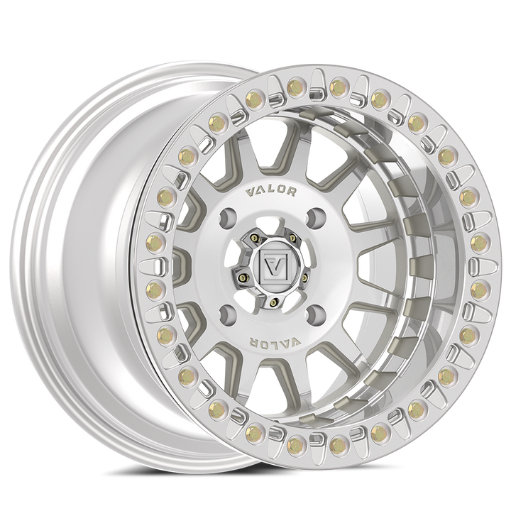V09 Raw Machined UTV Beadlock - Valor Offroad