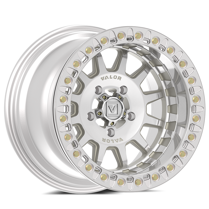 V09 Raw Machined UTV Beadlock - Valor Offroad