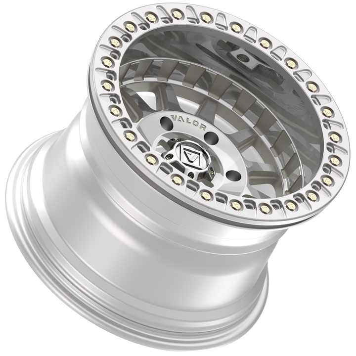 V09 Raw Machined UTV Beadlock - Valor Offroad