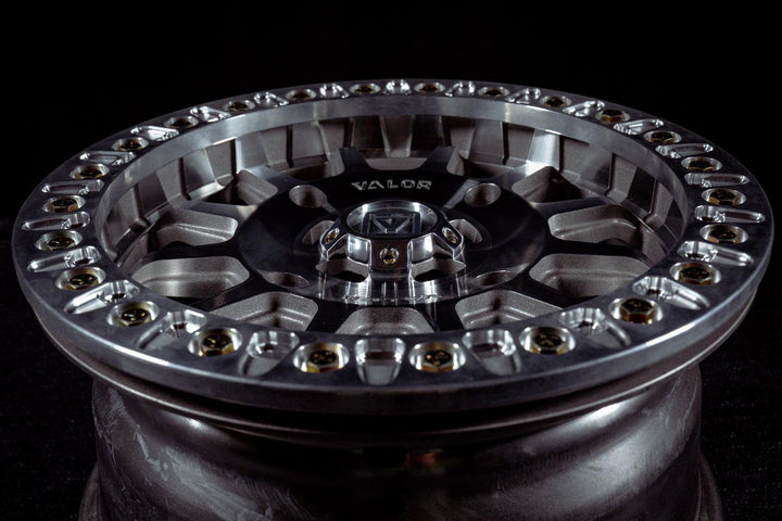 V09 Raw Machined UTV Beadlock - Valor Offroad