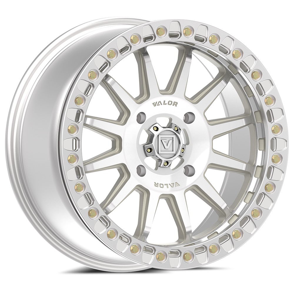 V09 Raw Machined UTV Beadlock - Valor Offroad