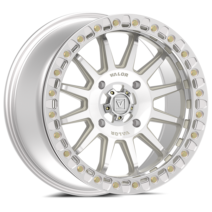 V09 Raw Machined UTV Beadlock - Valor Offroad
