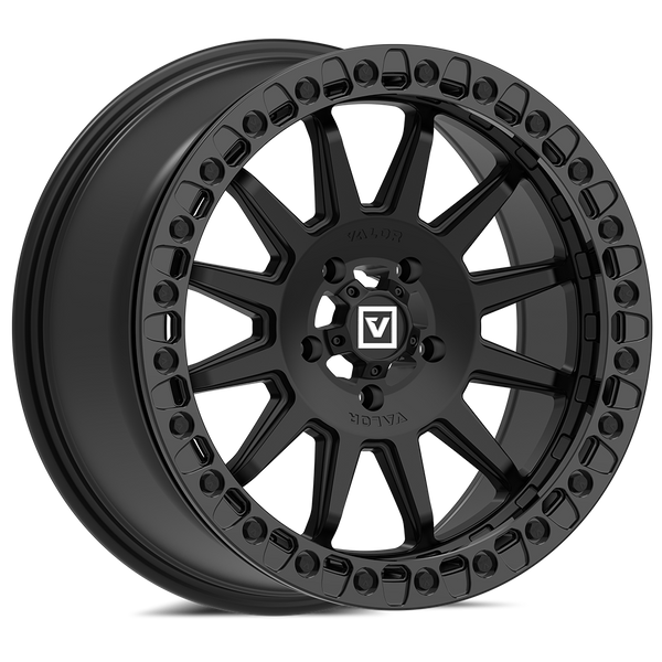 V09 Satin Black UTV Beadlock - Valor Offroad