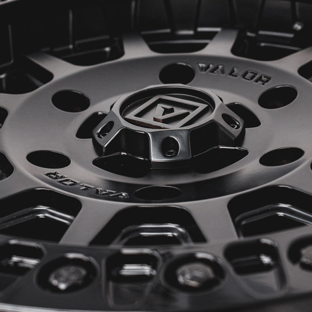 V09 Satin Black UTV Beadlock - Valor Offroad