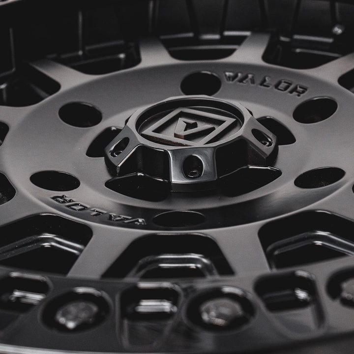 V09 Satin Black UTV Beadlock - Valor Offroad