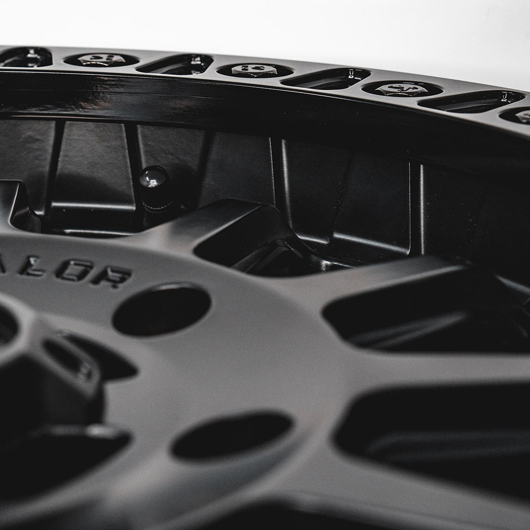 V09 Satin Black UTV Beadlock - Valor Offroad