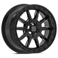 V15 Satin Black UTV Wheel - Valor Offroad