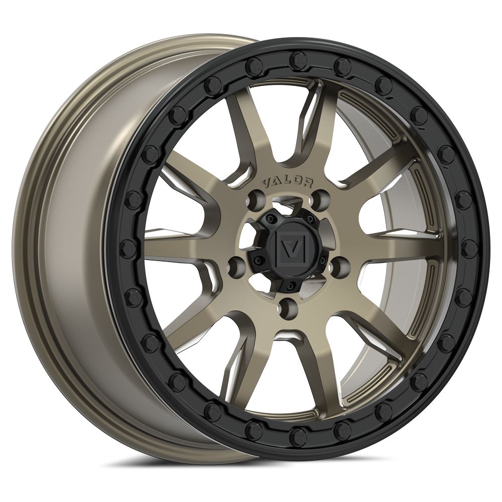 V15 Satin Bronze UTV Wheel - Valor Offroad
