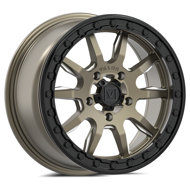 V15 Satin Bronze UTV Wheel - Valor Offroad