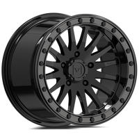 V06 Gloss Black UTV Beadlock - Valor Offroad