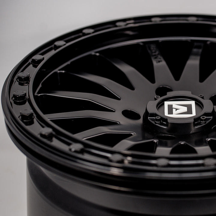 V06 Satin Black UTV Beadlock - Valor Offroad
