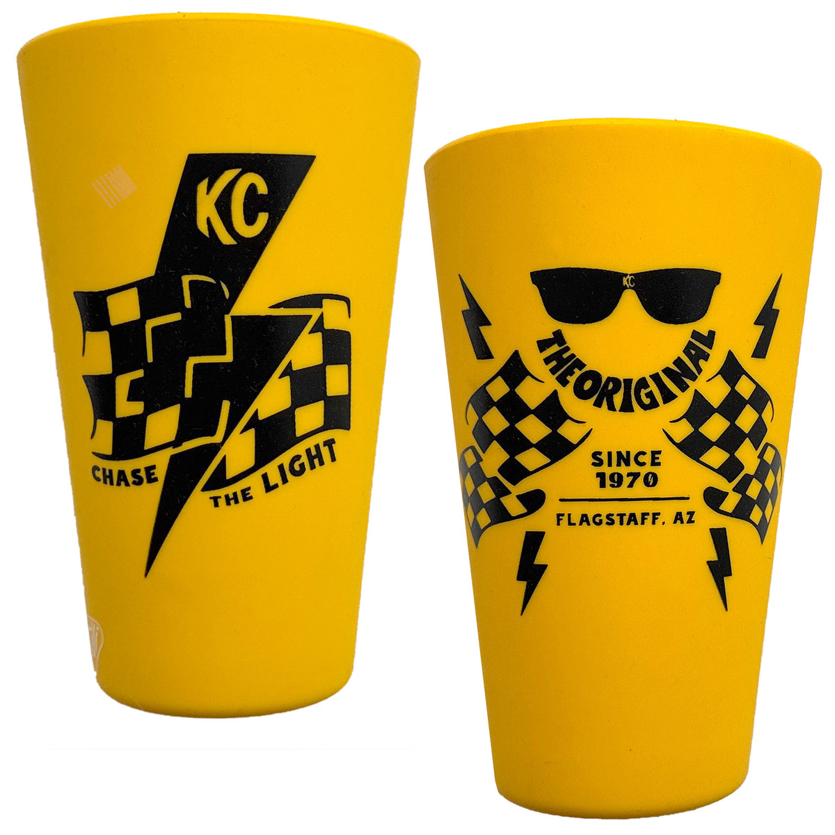 Chase The Light 16oz Silicone Pint