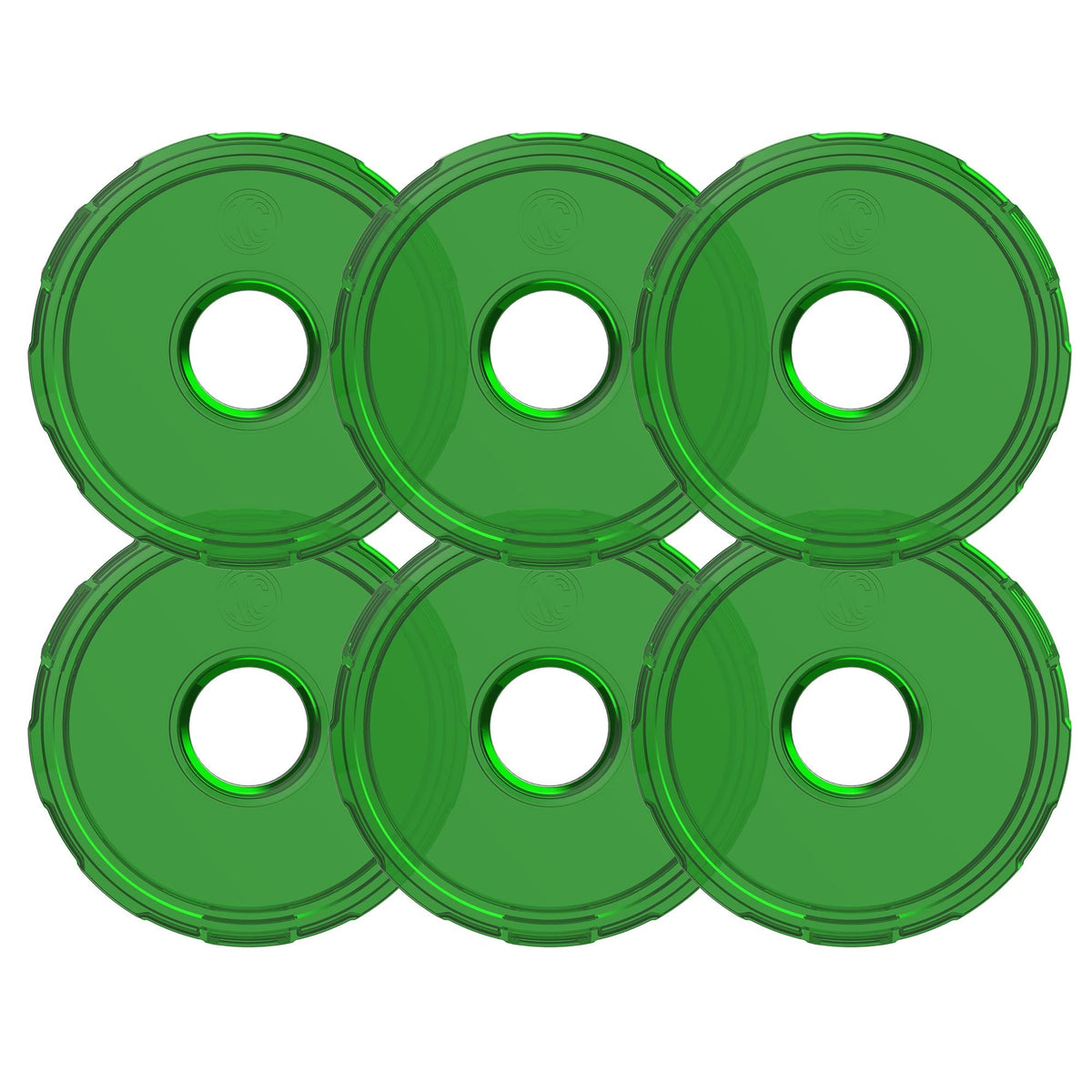 Cyclone V2 LED - Replacement Lens - Green - 6-PK - #4415