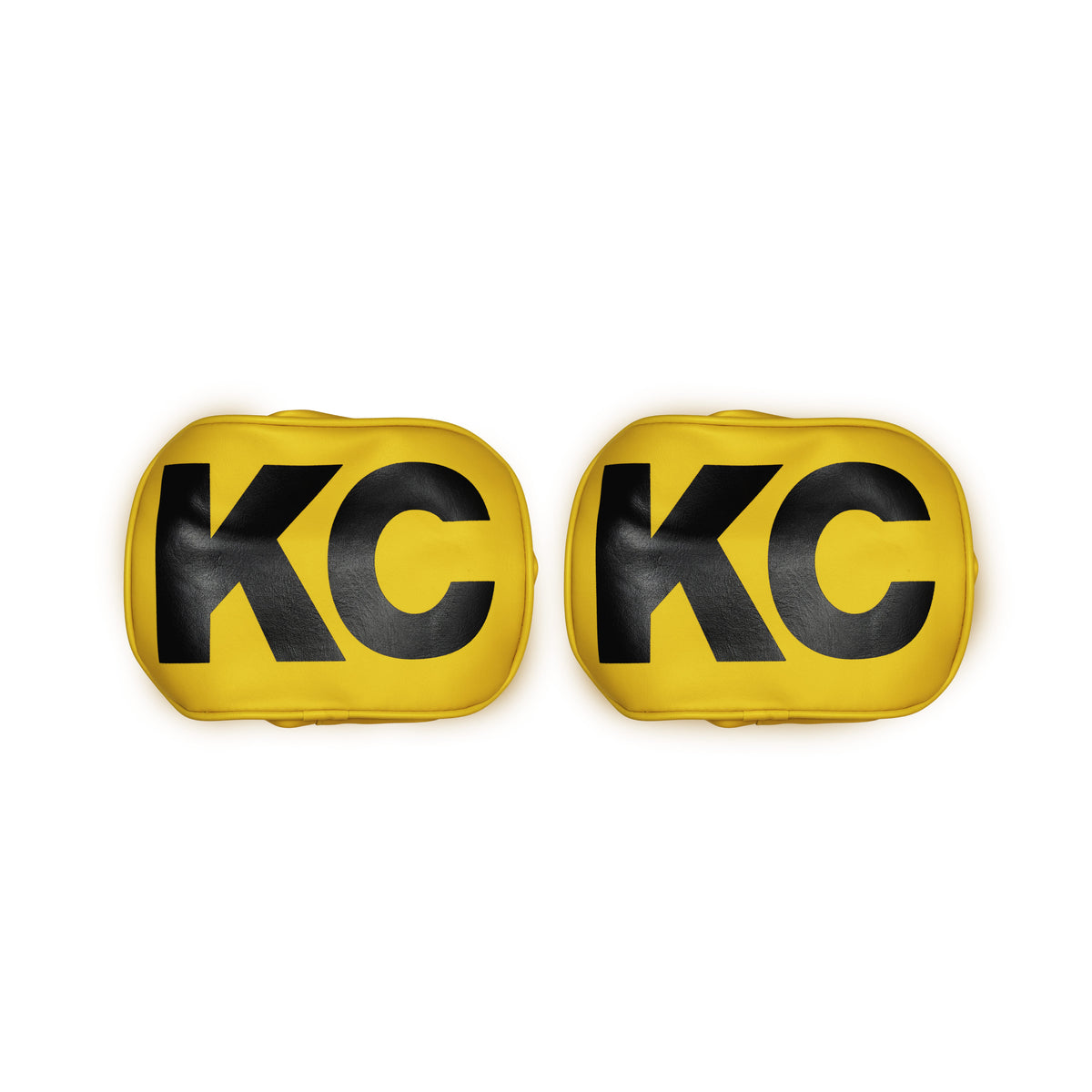 Cover; Retro 6x9" Rectangular Vinyl Yellow w/ Black KC Soft (pr)