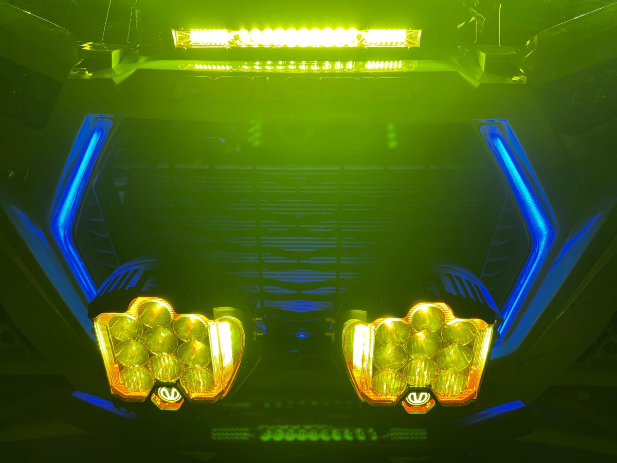 11" THIN MINI LED LIGHT BAR - (78 WATT) - AMBER