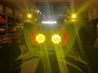11" THIN MINI LED LIGHT BAR - (78 WATT) - WHITE