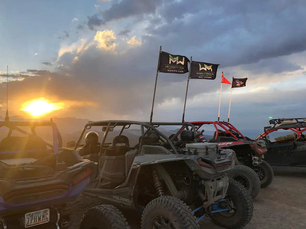 12"x18" M’WHIPS FLAGS - D1 - PAIR